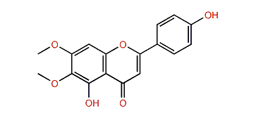 4',5-Dihydroxy-6,7-dimethoxyflavone