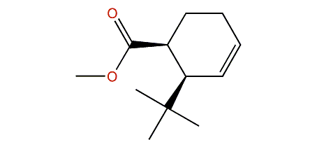 cis-1-Carbomethoxy-2-tert-butylcyclohex-3-ene