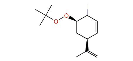 cis-1-t-Butyl-peroxy-p-mentha-2,8-diene