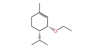 cis-3-Ethoxy-4-isopropyl-1-methylcyclohexene