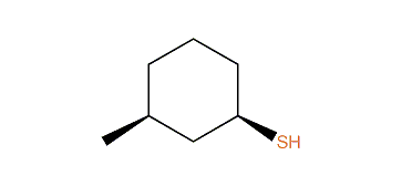 cis-3-Methylcyclohexanethiol