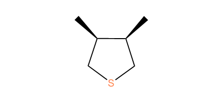 cis-3,4-Dimethylthiacyclopentane