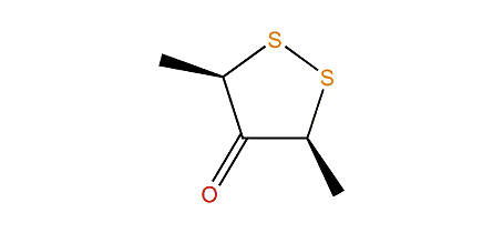 cis-3,5-Dimethyl-1,2-dithiolan-4-one