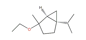 cis-4-Ethoxythujane