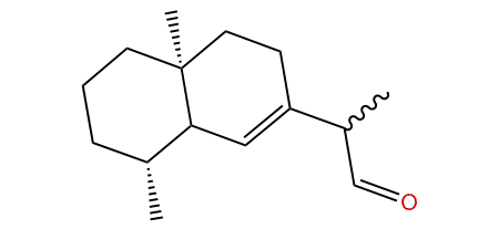 cis-Eudesm-6-en-12-al