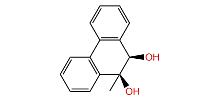 cis-9-Methyl-9,10-dihydrophenanthrene-9,10-diol