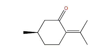 cis-2-Isopropylidene-5-methylcyclohexanone
