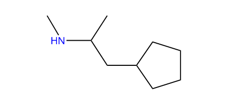 1-Cyclopentyl-N-methyl-2-propanamine