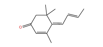 (E,E)-4,6,8-Megastigmatrien-3-one