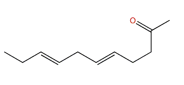 Undeca-5,8-diene-2-one