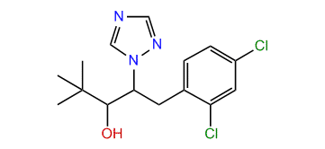 1-(2,4-Dichlorophenyl)-4,4-dimethyl-2-(1,2,4-triazol-1-yl)pentan-3-ol