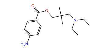 3-(Diethylamino)-2,2-dimethylpropyl 4-aminobenzoate