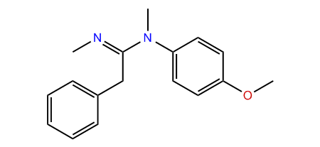 N,N-Dimethyl-2-phenyl-N-(4-methoxyphenyl)-acetamidine