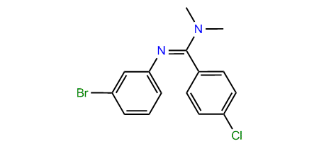 N,N-Dimethyl-N-(3-bromophenyl)-p-chlorobenzamidine