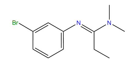 N,N-Dimethyl-N-(3-bromophenyl)-propionamidine