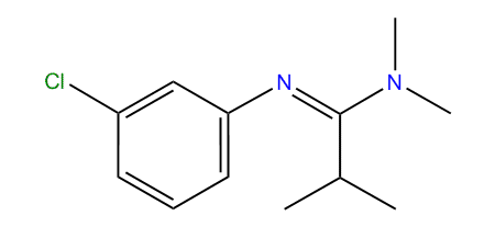 N,N-Dimethyl-N-(3-chlorophenyl)-isobutyramidine