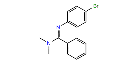 N,N-Dimethyl-N-(4-bromophenyl)-benzamidine