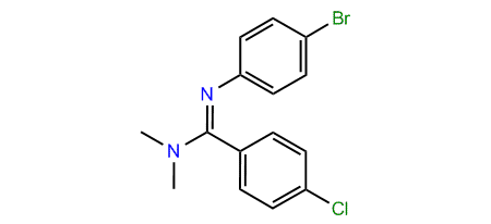 N,N-Dimethyl-N-(4-bromophenyl)-p-chlorobenzamidine