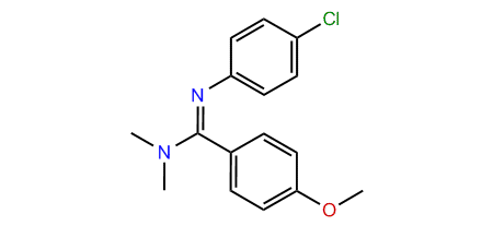 N,N-Dimethyl-N-(4-chlorophenyl)-p-methoxybenzamidine