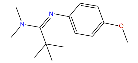 N,N-Dimethyl-N-(4-methoxyphenyl)-pivalamidine