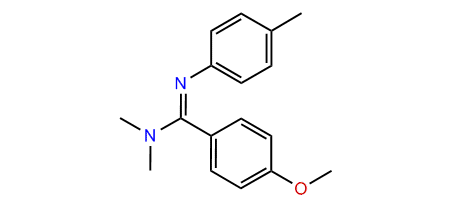 N,N-Dimethyl-N-(4-methylphenyl)-p-methoxybenzamidine