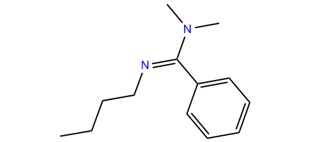 N,N-Dimethyl-N-butyl-benzamidine