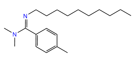 N,N-Dimethyl-N-decyl-p-methylbenzamidine