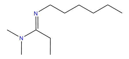 N,N-Dimethyl-N-hexyl-propionamidine