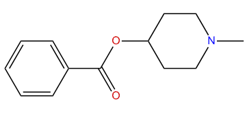 1-Methylpiperidin-4-yl benzoate