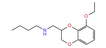 N-(8-Ethoxy-2,3-dihydro-1,4-benzodioxin-2-yl)-methyl-1-butanamine