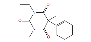 5-(1-Cyclohexen-1-yl)-1-ethyl-3,5-dimethyl-2,4,6(1H,3H,5H)-pyrimidinetrione