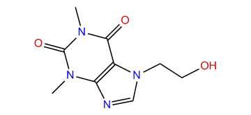 7-(2-Hydroxyethyl)-1,3-dimethyl-3,7-dihydro-1H-purine-2,6-dione