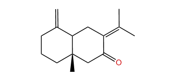 Eudesma-4(15),7(11)-dien-8-one