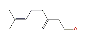 7-Methyl-3-methylene-6-octenal