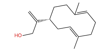 Germacra-1(10),4,11(13)-trien-12-ol