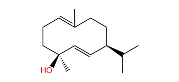 Germacra-1(10),5-dien-4b-ol