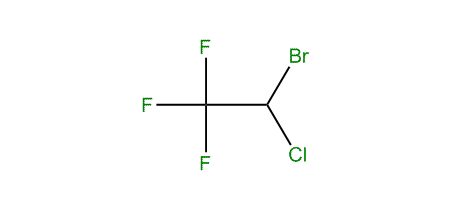 2-Bromo-2-chloro-1,1,1-trifluoroethane