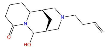 Hydroxytetrahydrorhombifoline