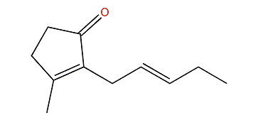 3-Methyl-2-(2-pentenyl)-2-cyclopentene-1-one