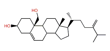 24-Methylcholesta-5,24(28)-dien-3b,19-diol