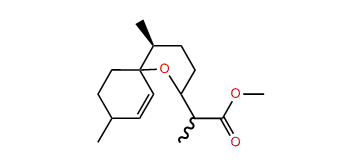 Methyl 11-epi-6,10-epoxybisabol-3-en-12-oate