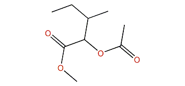 Methyl 2-acetoxy-3-methylpentanoate