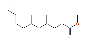 Methyl 2,4,6-trimethylundecanoate