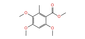 Methyl 3,4,6-trimetoxy-2-methyl-benzoate