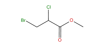 Methyl 3-bromo-2-chloropropanoate