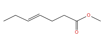 Methyl 4-heptenoate