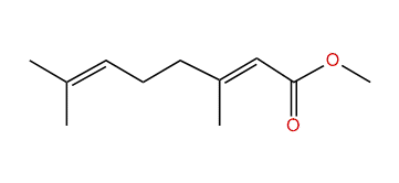 Methyl 3,7-dimethyl-2,6-octadienoate