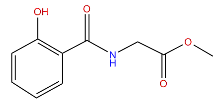 Methyl [(2-hydroxybenzoyl)-amino]acetate