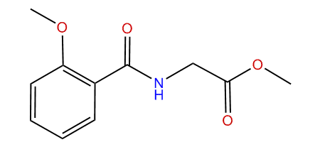 Methyl [(2-methoxybenzoyl)-amino]acetate