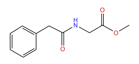 Methyl N-(phenylacetyl)-glycinate